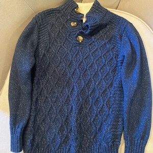 Boys Navy Sweater Small